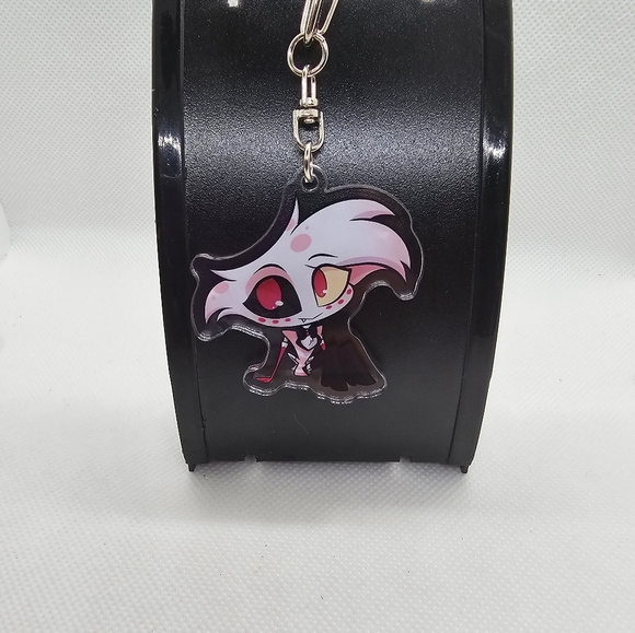 Hazbin Hotel Keychains! Angel Dust, SirPentious, Egg Bois, Cherry Bomb, Fat Nug - Picture 9 of 14
